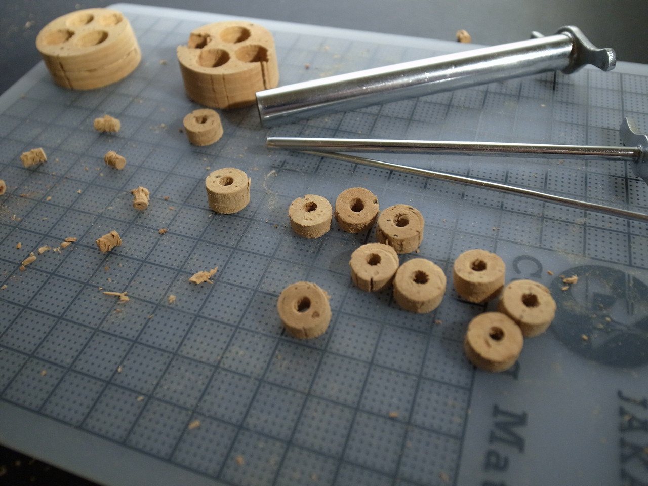 ピストンコルクシールの自作に挑戦中 スティログラフィカ