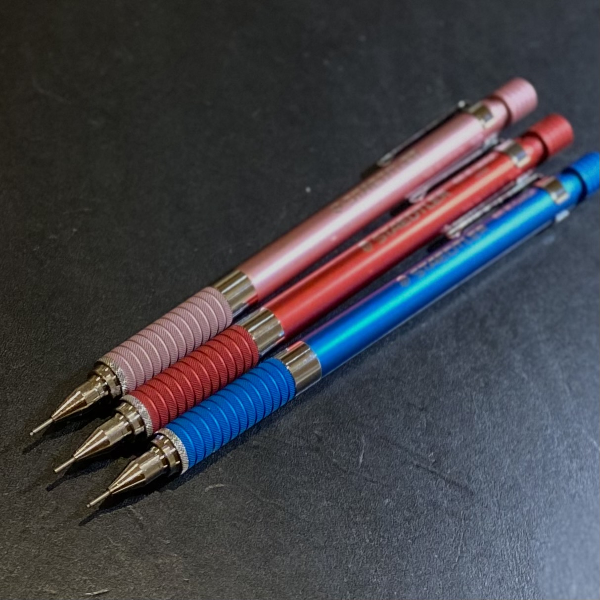 中国限定 稀少】ステッドラー 925 35 シャープペン チャイナレッド