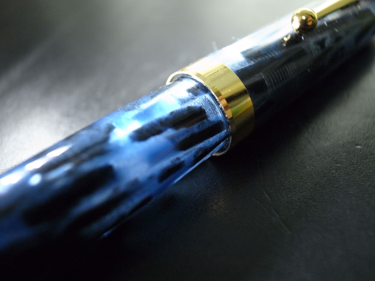 大西製作所 セルロイド万年筆 「海」 : スティログラフィカ