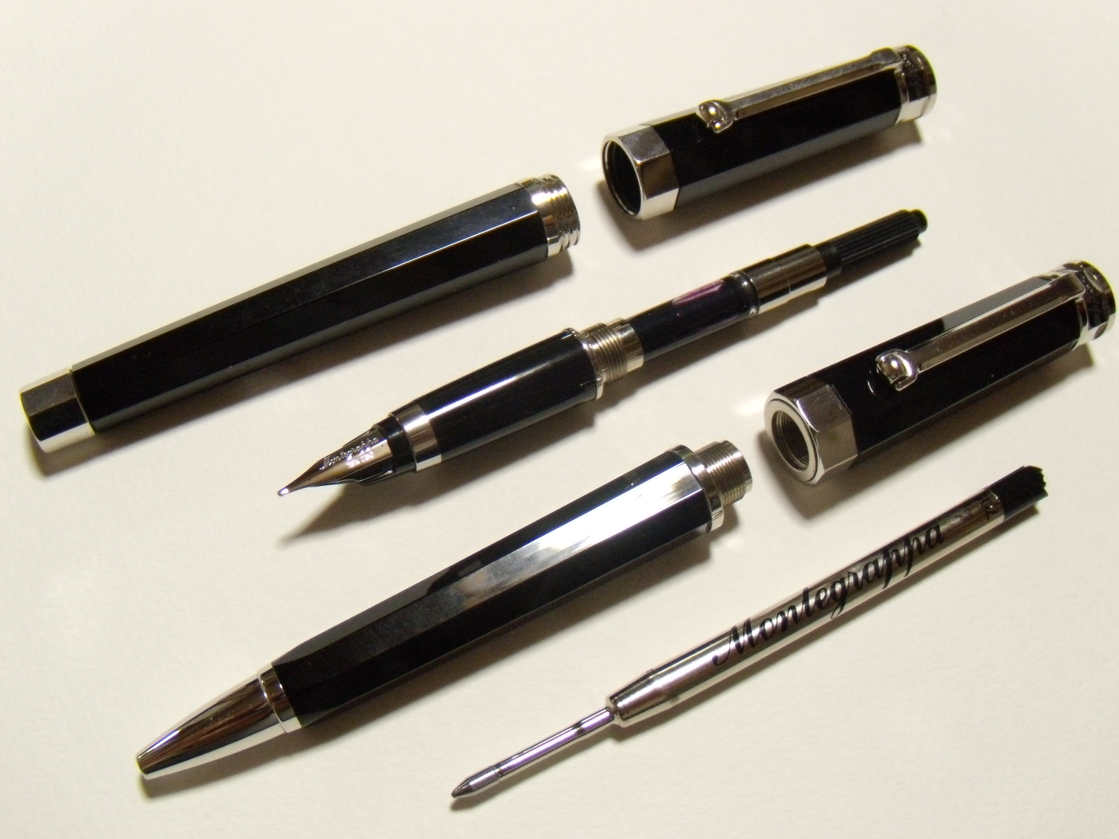 Montegrappa NeroUno FP+BP : ぺん☆ぱれーどっ！