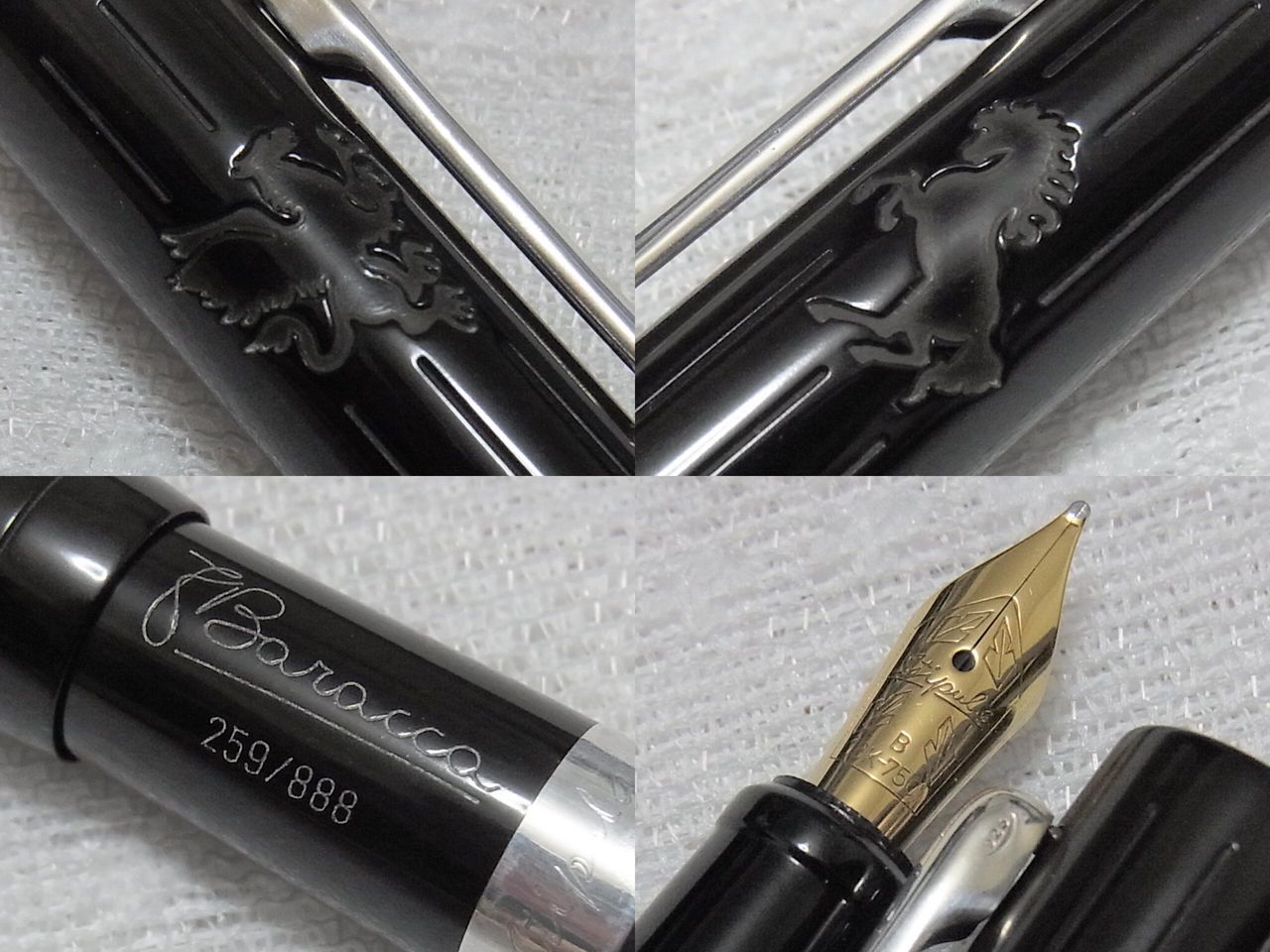世界限定888本！フェラーリ万年筆 スティピュラ フランチェスコ