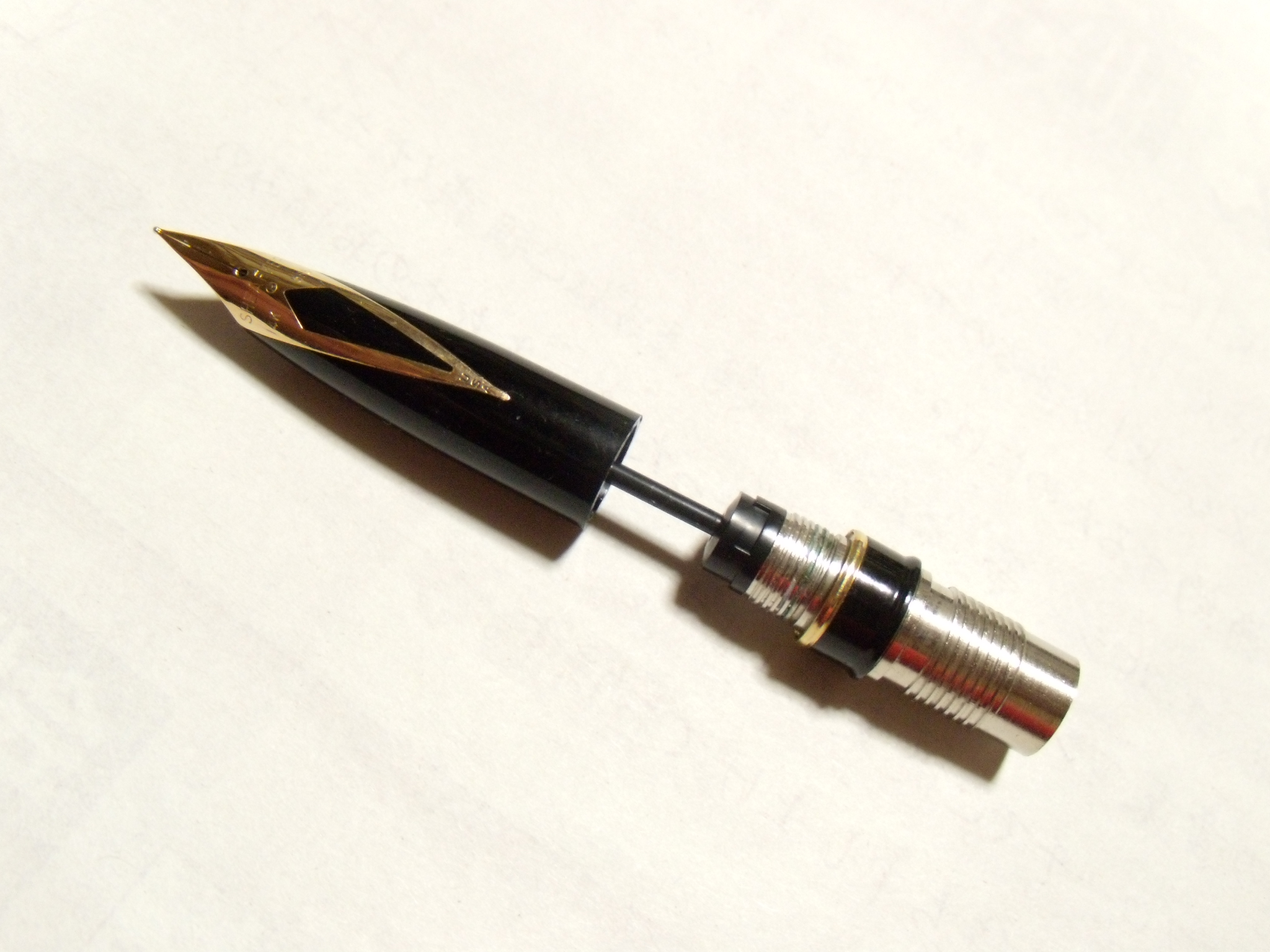 Sheaffer シェーファー タルガ シルバー万年筆 14Kペン先3本まとめ