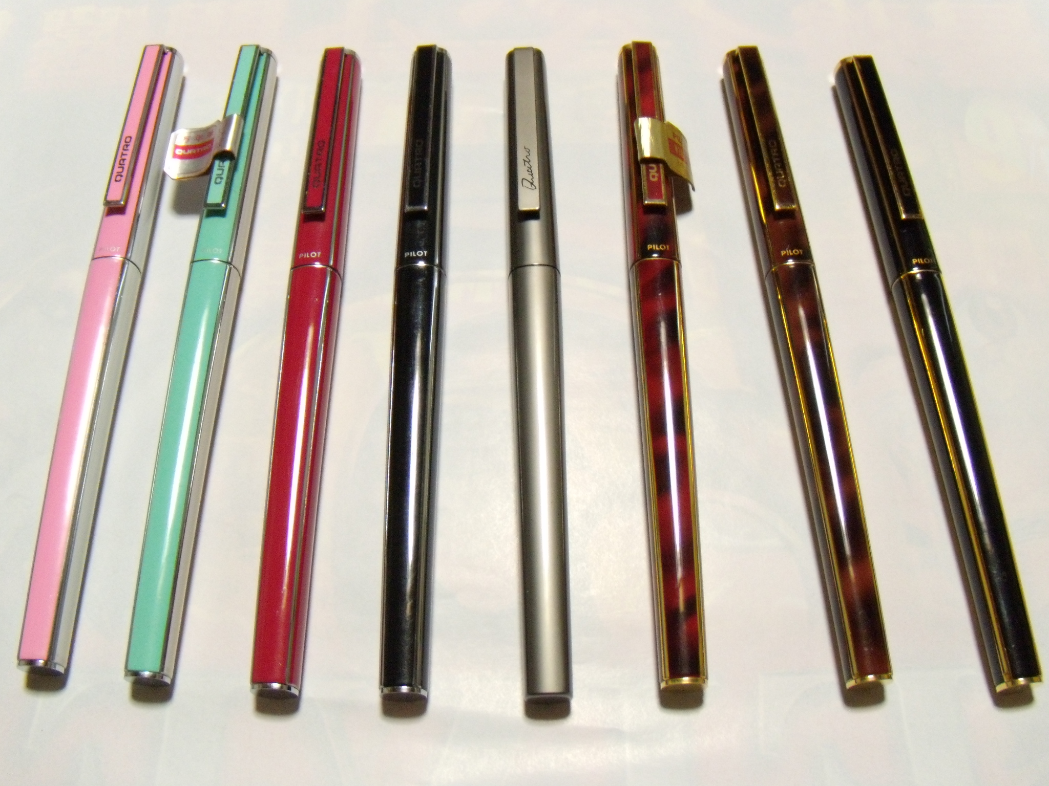 PILOT QUATRO Brown 万年筆　字幅F PILOT QUATRO Brown 万年筆 字幅F