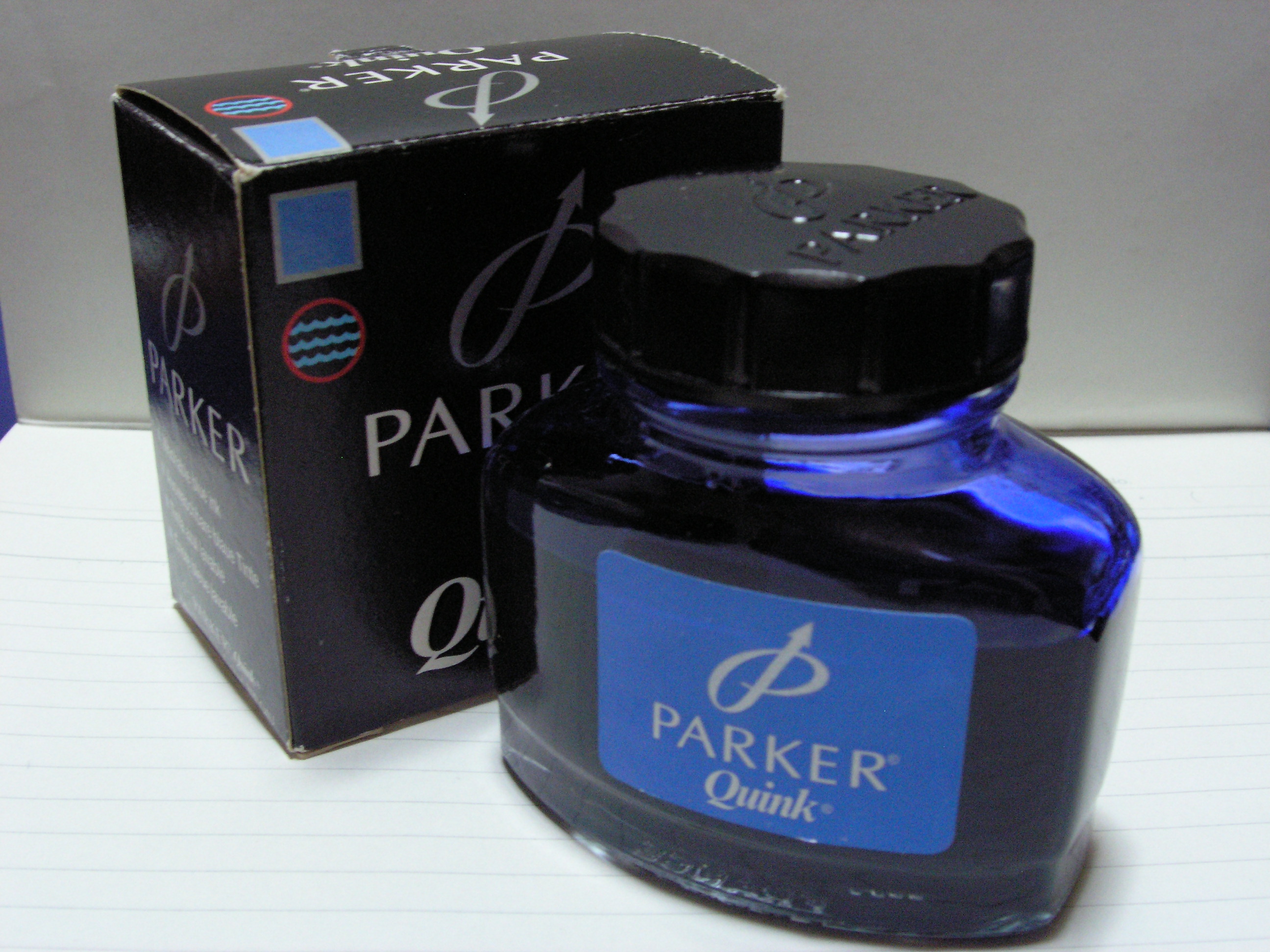 PARKER QUINK WASHABLE BLUE INK : ぺん☆ぱれーどっ! PARKER QUINK WASHABLE BLUE INK : ぺん☆ぱれーどっ!