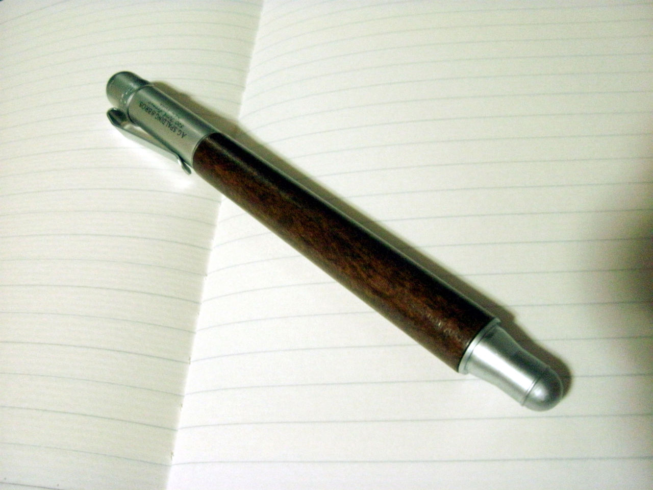 A.G. SPALDING & BROS. Maple Wood Fountainpen (M) : ぺん☆ぱれーどっ！