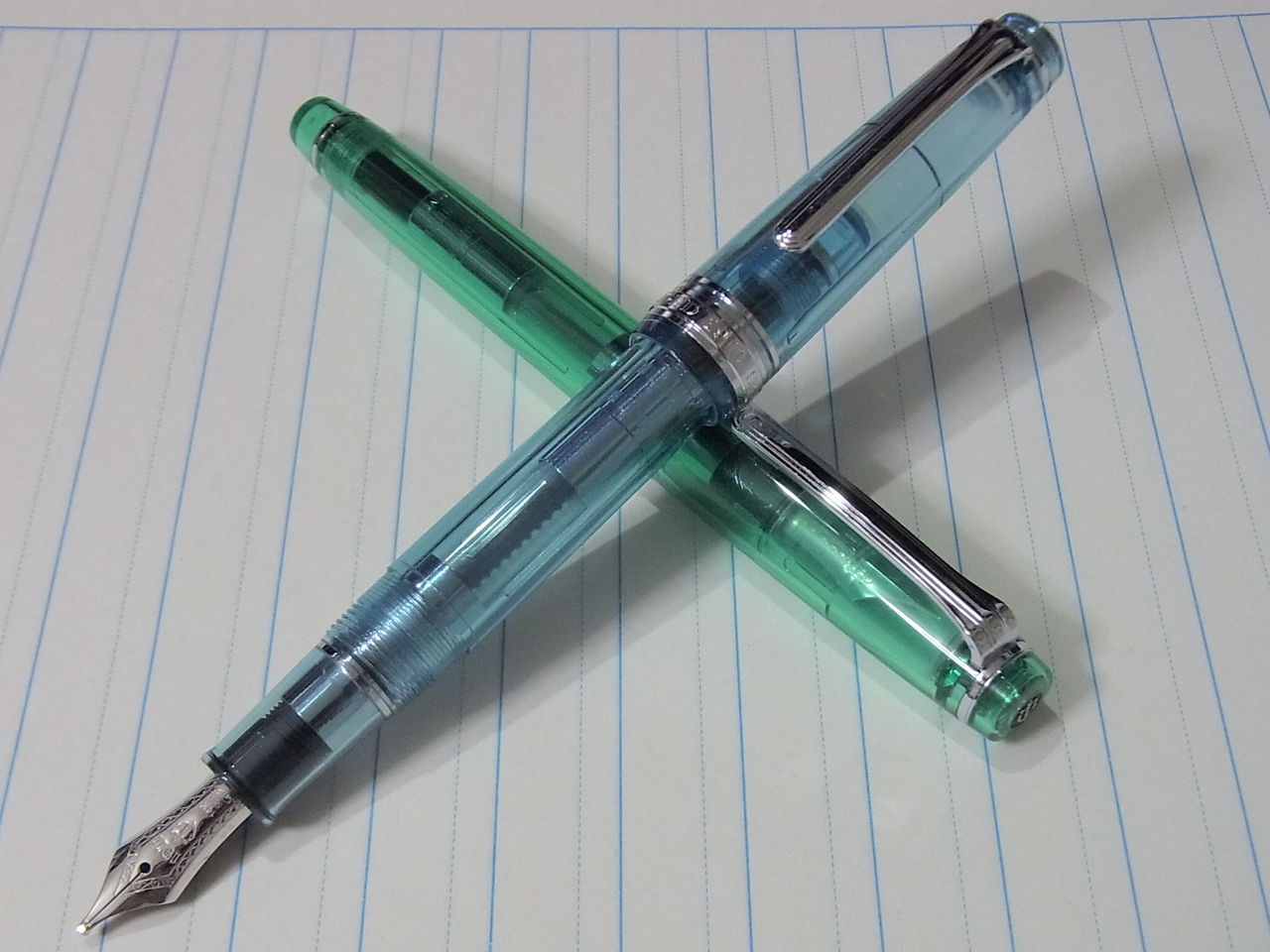 Sailor Professional Gear Slim “Lemonade-Blue” : ぺん☆ぱれーどっ！