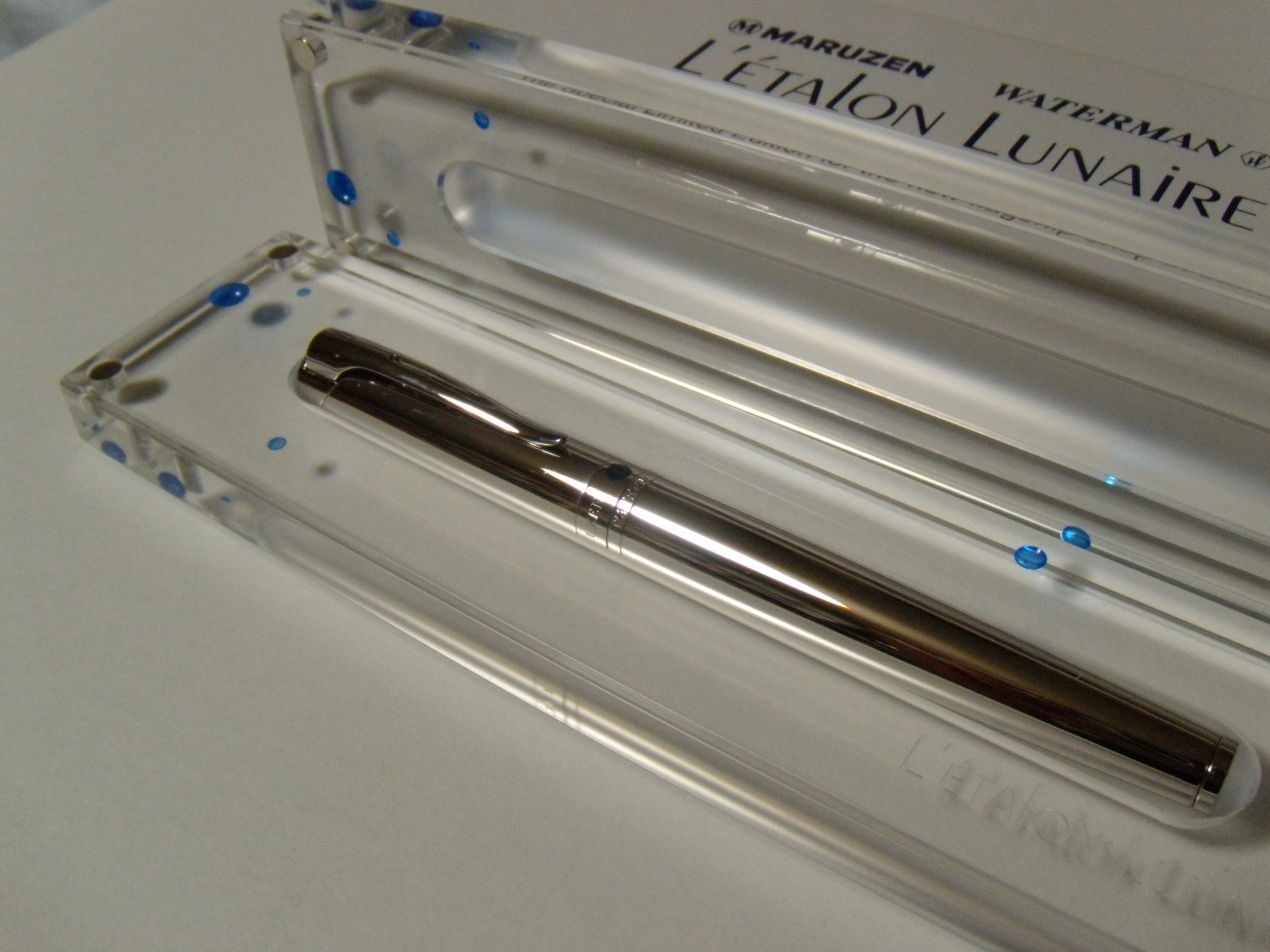 Waterman - WATERMAN L&#39;ETALON LUNAIREの万年筆 Waterman L'Etalon Matte Gold Plated Basket Weave Design
