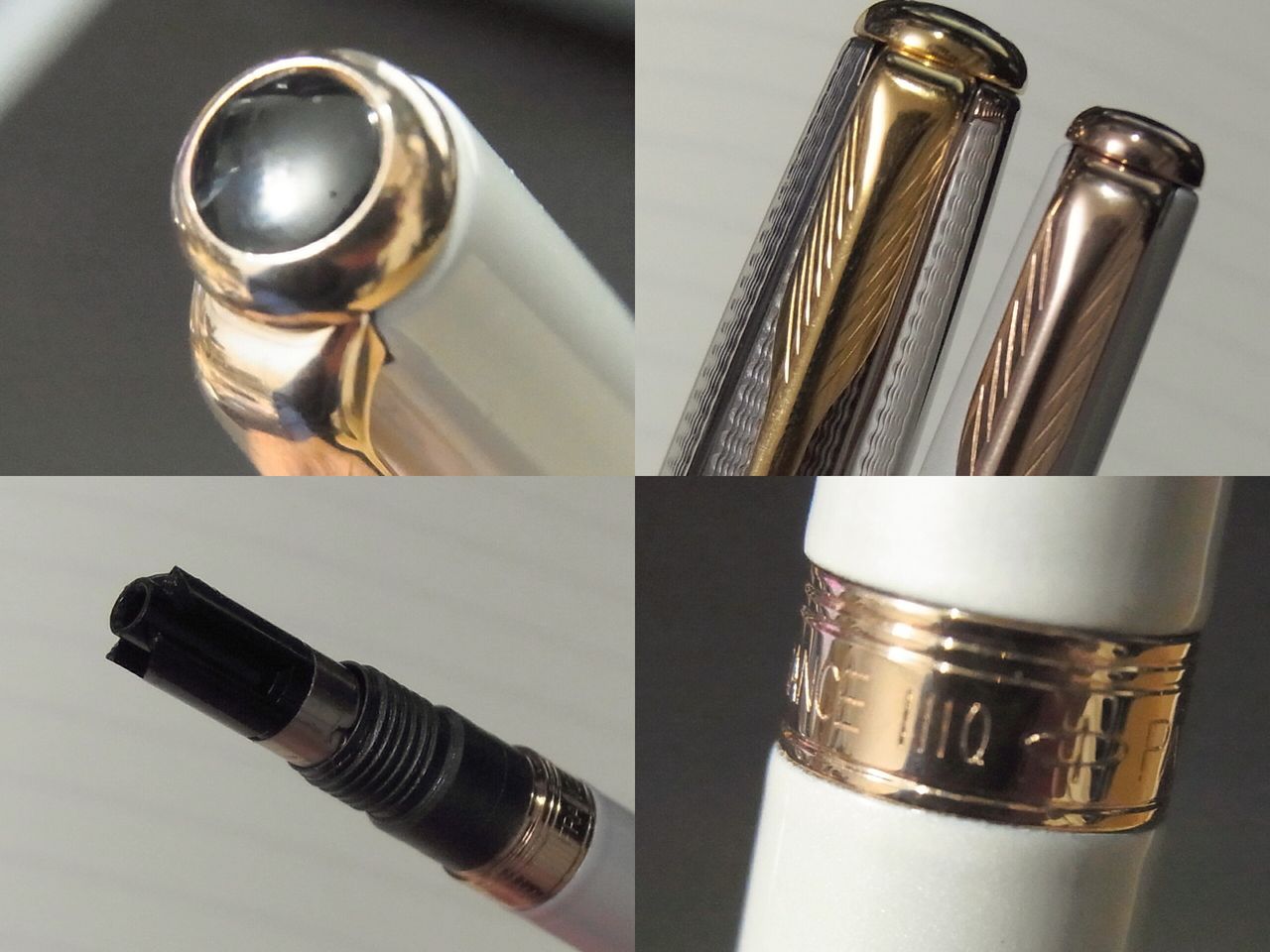Parker Sonnet BP White Pearl & Pink gold : ぺん☆ぱれーどっ！