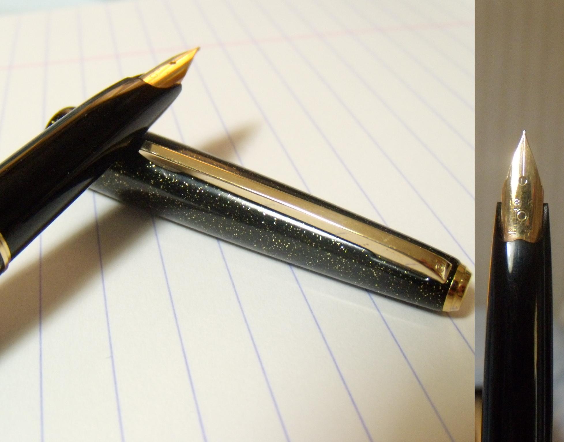 パイロット PILOT CL-300 万年筆 14金 ゴールド 廃盤品 中古品】 PILOT