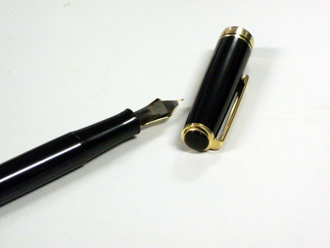 プラチナ 万年筆 3776 ギャザード 初期型 フラットエボナイトペン