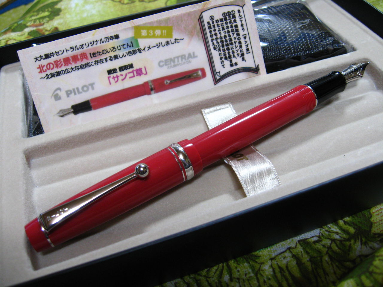 大丸藤井セントラル北の彩景事典夕茜街道万年筆F(細字)