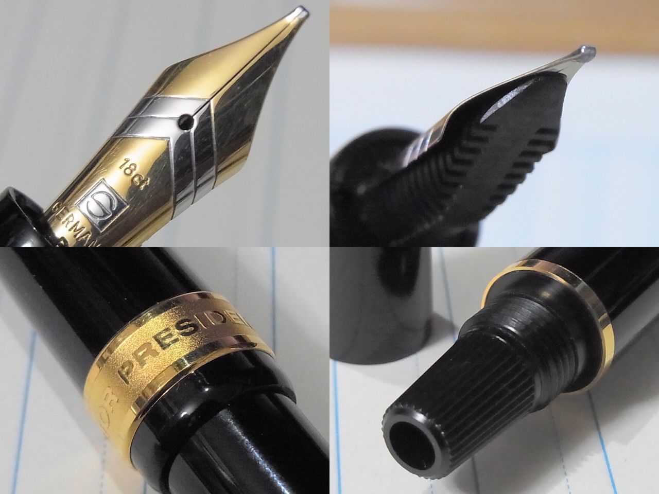 SENATOR セネター 万年筆 プレジデント 18CT F