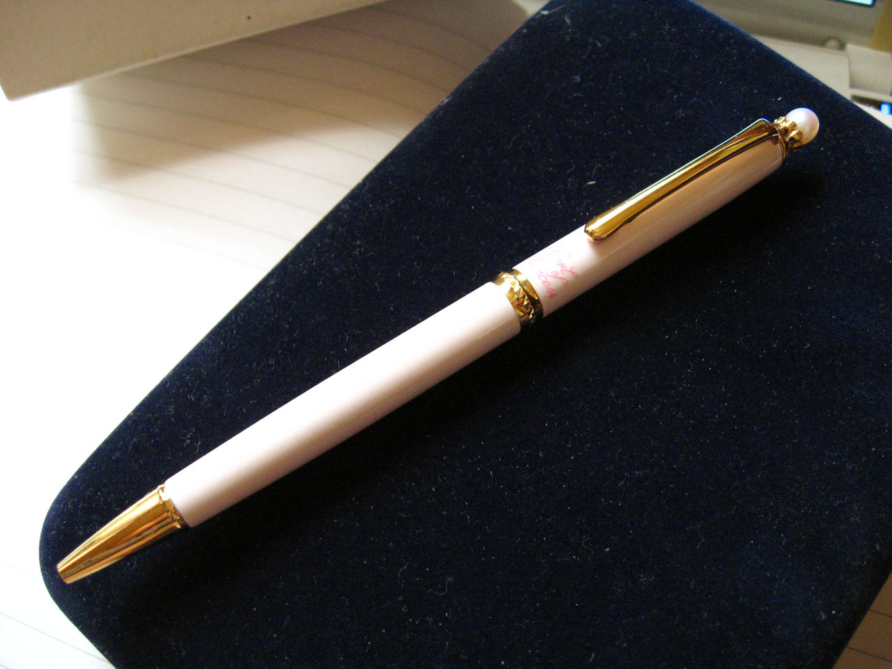 皇太子様と雅子様　ご成婚記念　本真珠付ボールペン 皇太子様雅子様 ご成婚記念 本真珠付ボールペン パールオブ