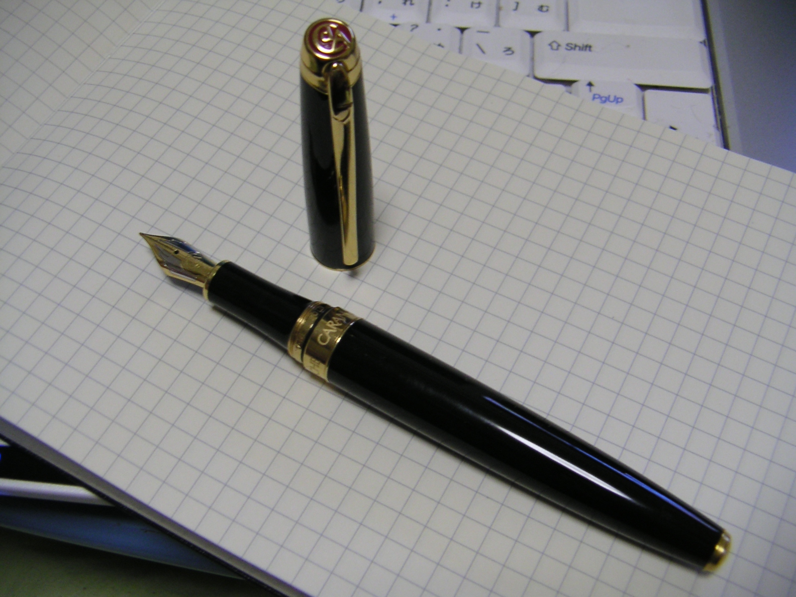 caran d'ache レマン ブラック 旧形 万年筆 M CARAN D'ACHE カランダッシュ 万年筆 レマン コレクション 4799