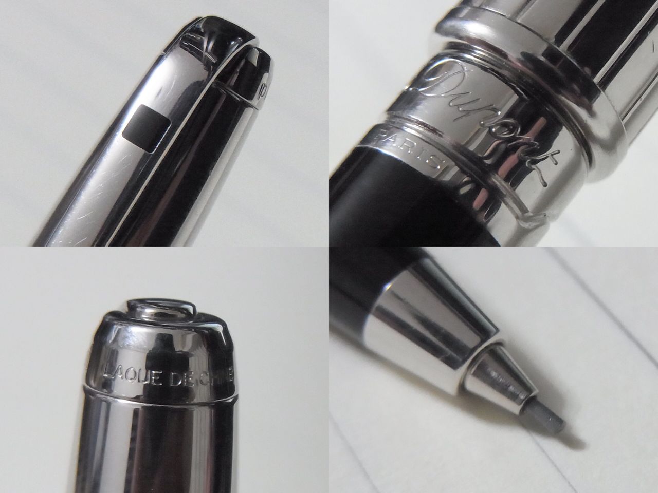 S.T. Dupont Olympio デュポン オランピオ 万年筆 黒 S.T.Dupont