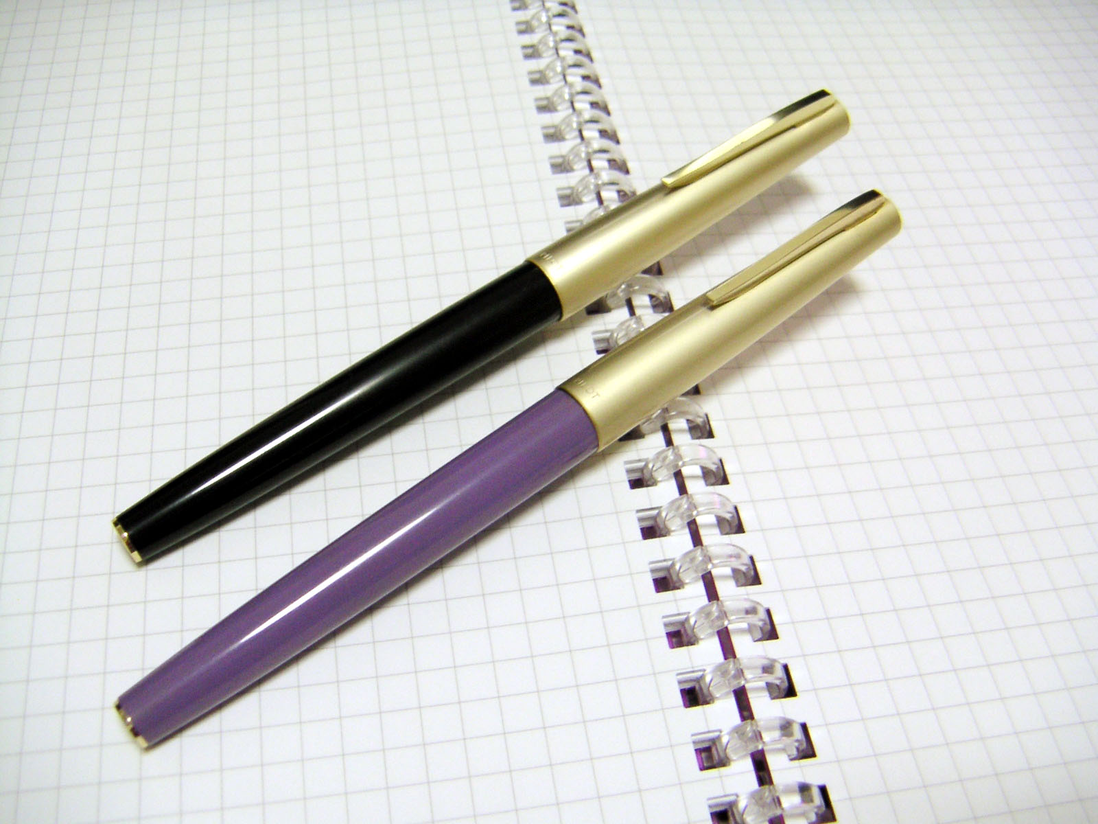 PILOT L-100V Black & Purple 14K : ぺん☆ぱれーどっ！