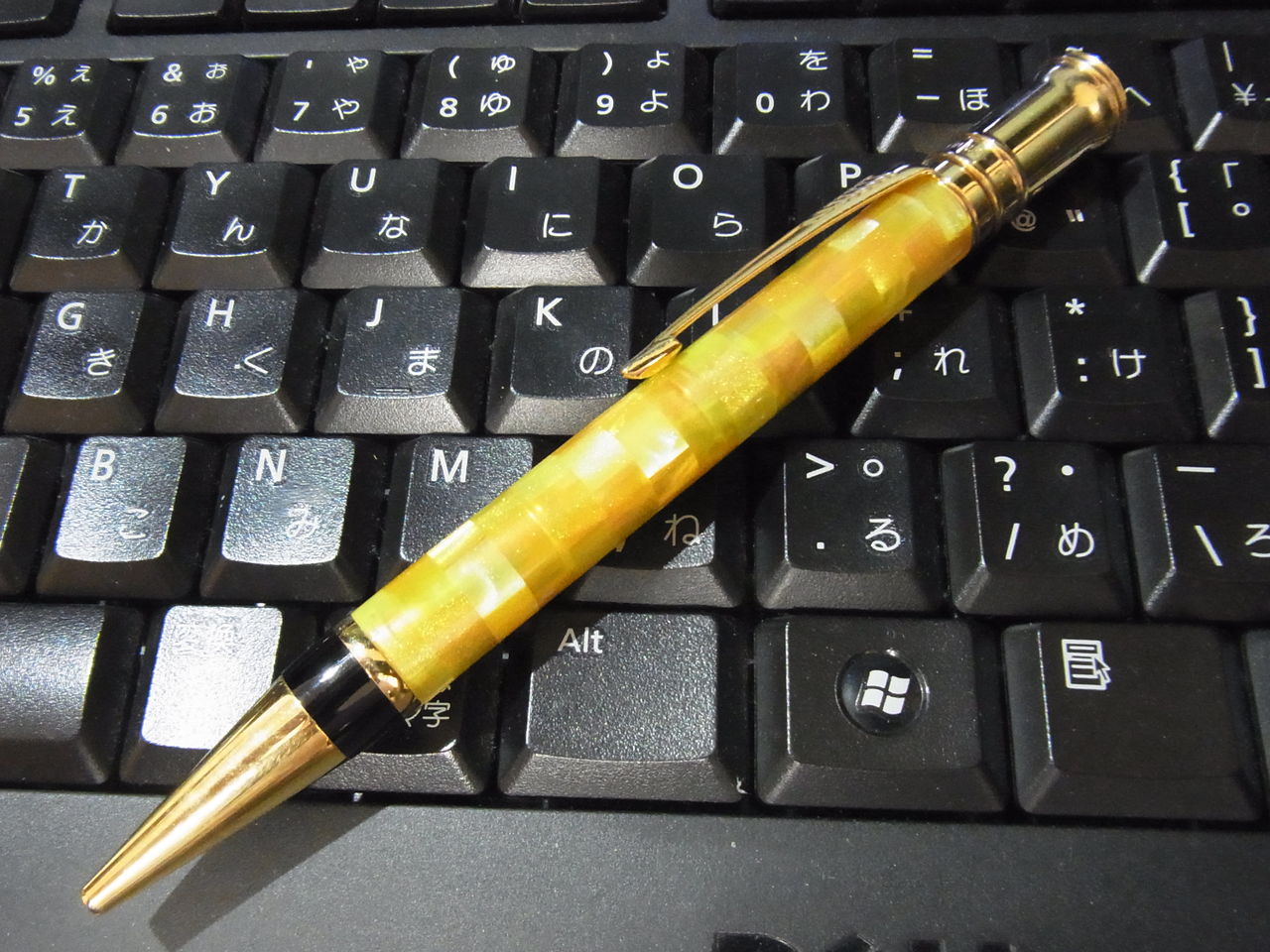 Parker Duofold Check Citrine BP : ぺん☆ぱれーどっ！