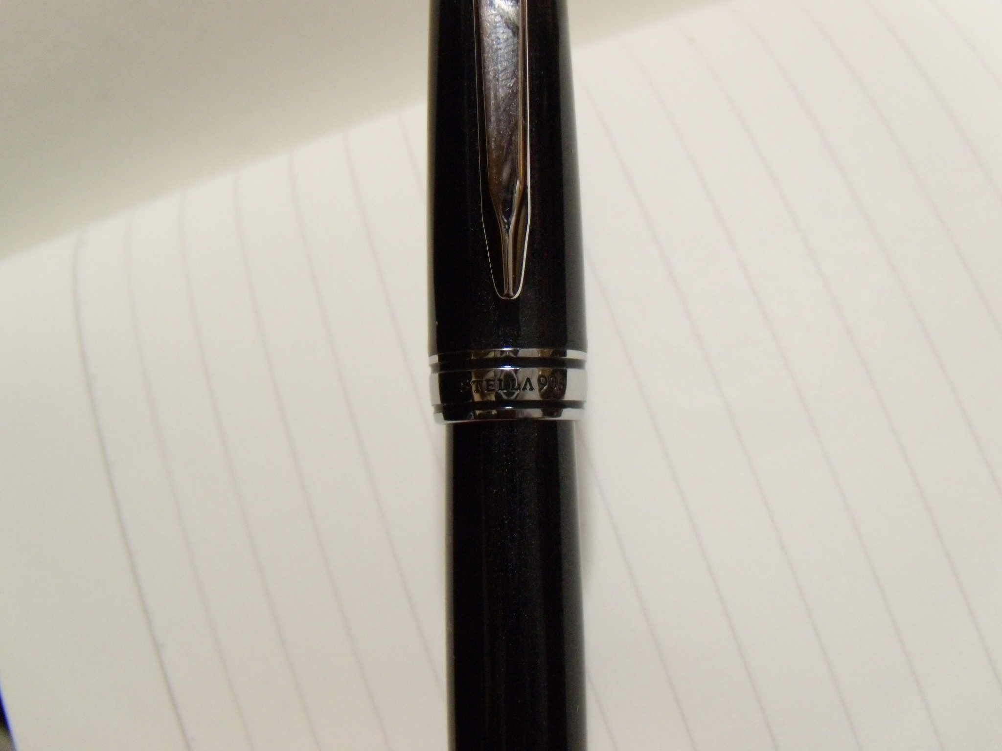 【未使用】PILOT 万年筆 STELLA 90s ブラック F 万年筆歴10年の左利き】万年筆レビュー パイロット ステラ90s