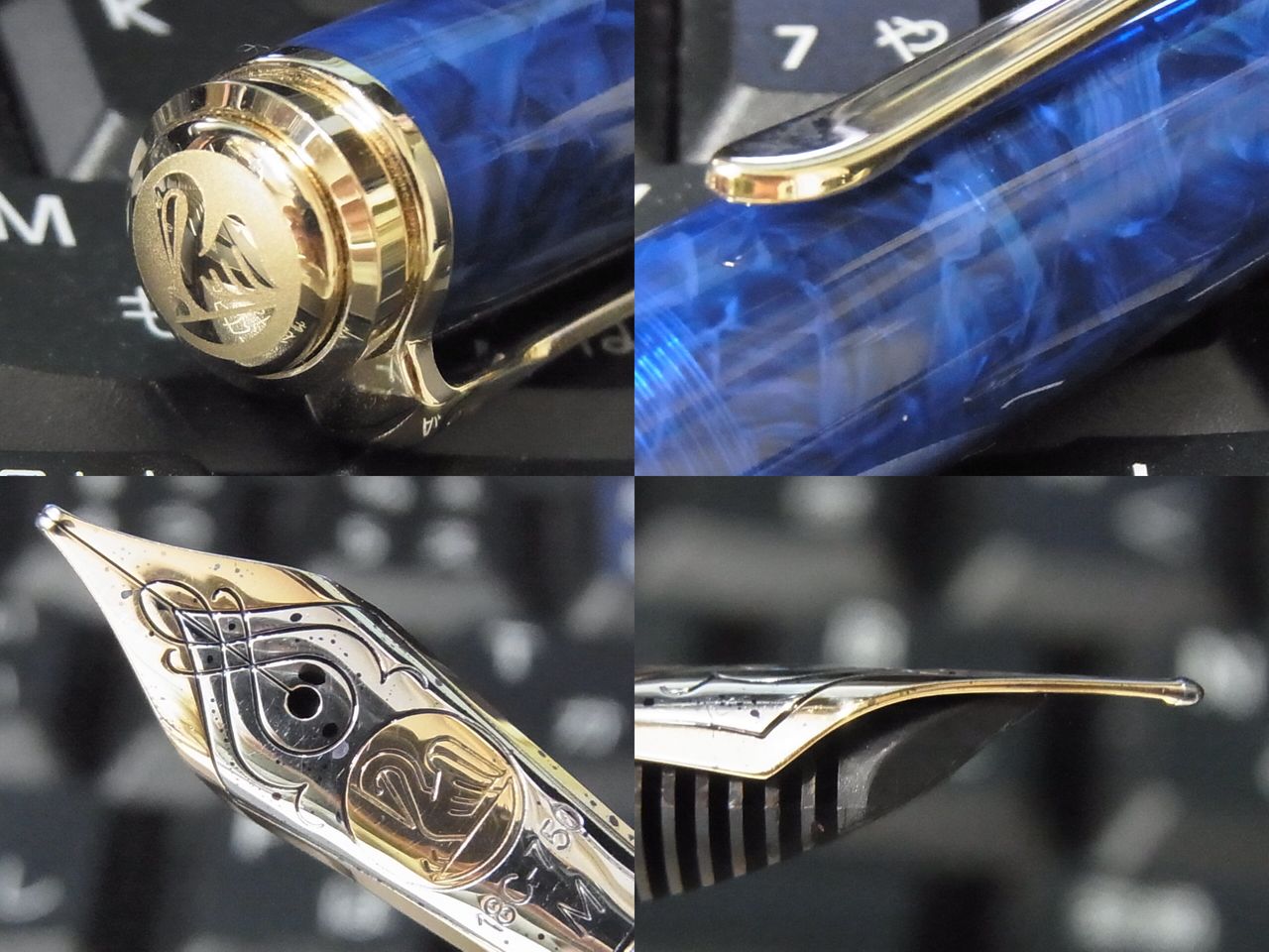 Pelikan M800 “Blue o' Blue” : ぺん☆ぱれーどっ！