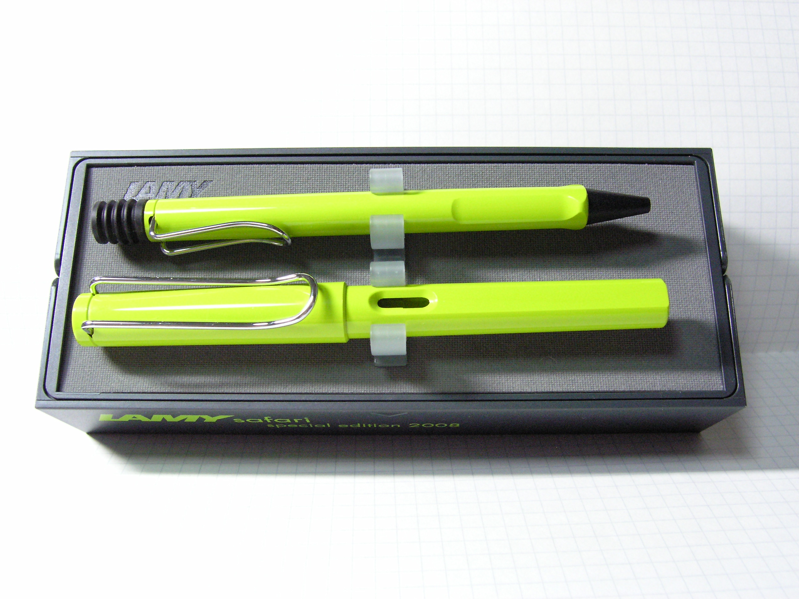 LAMY safari special edition 2008 : ぺん☆ぱれーどっ！