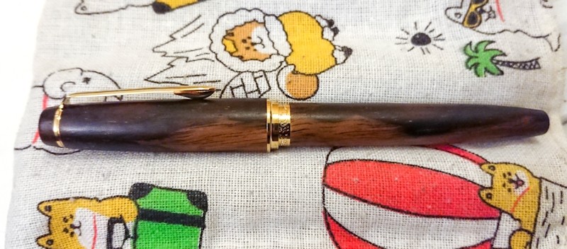 セーラー SAILOR＊ 世界の銘木シリーズ 黒檀 スタンダード 万年筆 80s