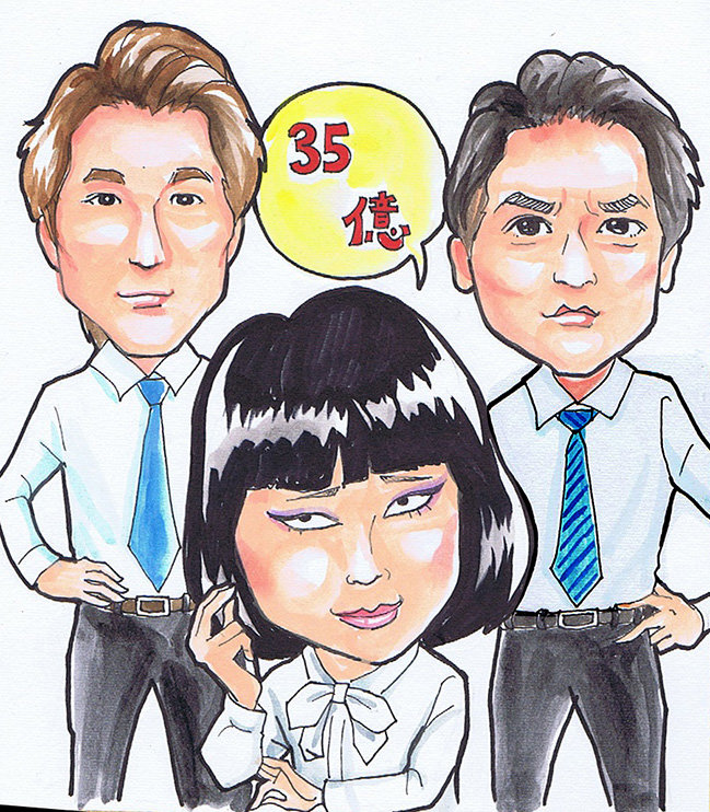 似顔絵ざわ子 | ・ 子どもの幼稚園でお世話になった先生へ、感謝