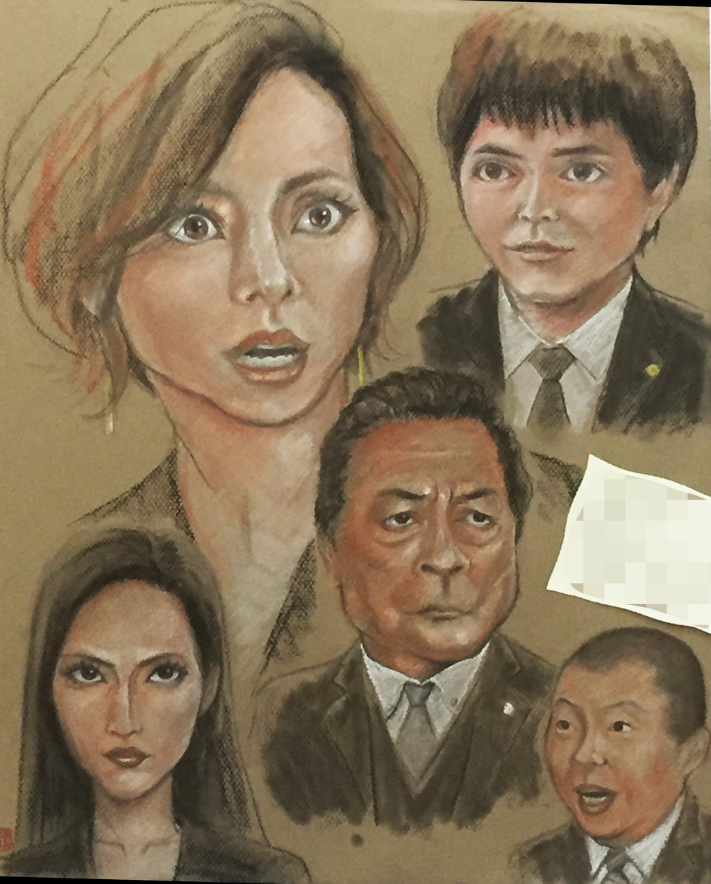 趣味で描く絵は年1 2枚 真夜中のぺんぎん工房 似顔絵教室 趣味で描く絵は年1 2枚 真夜中のぺんぎん工房 似顔絵教室