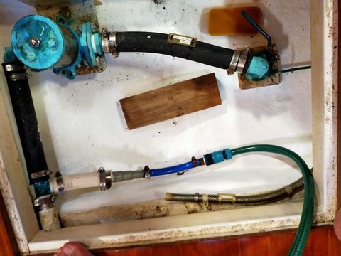 Sea water line