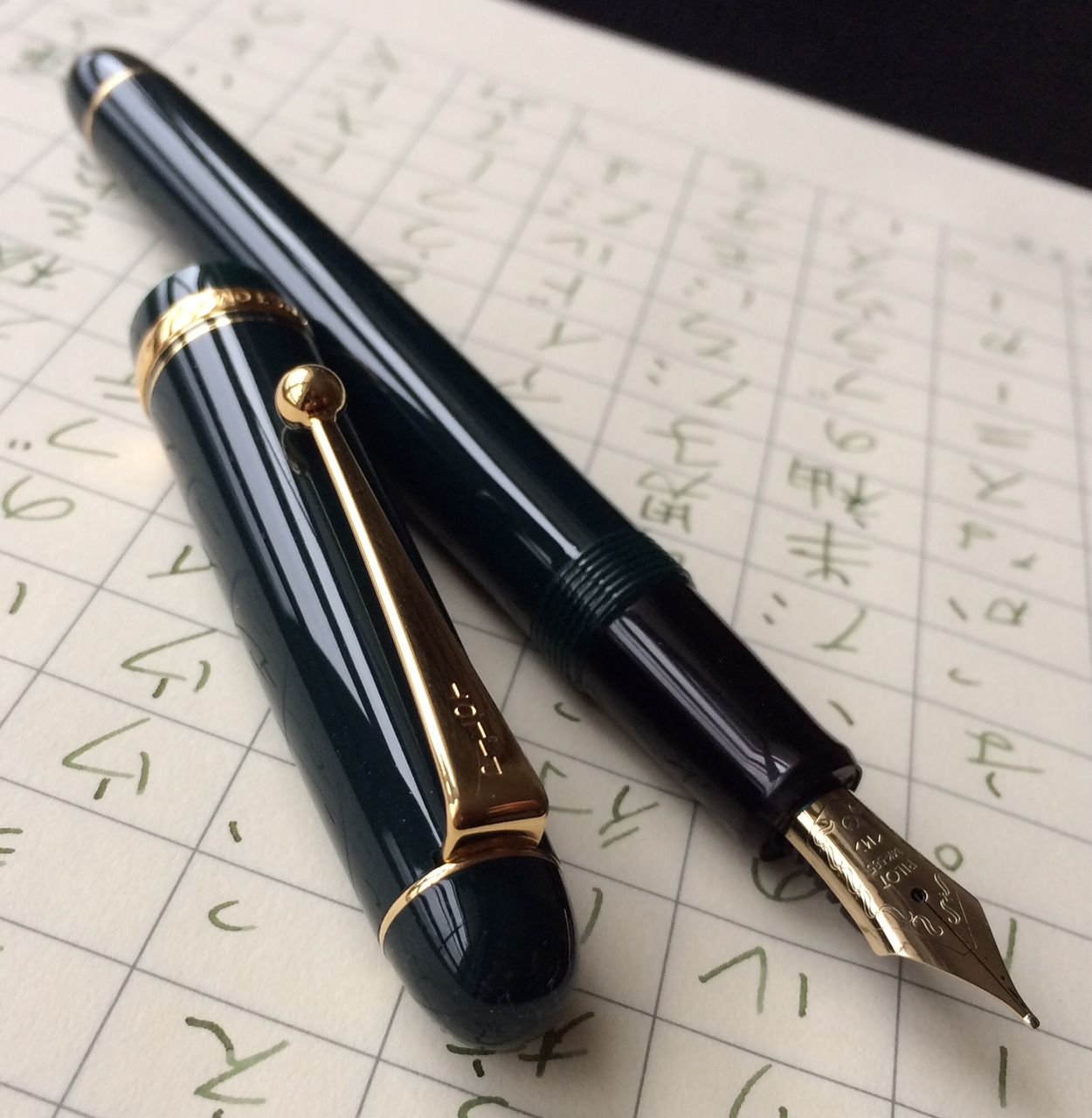 F0916 PILOT パイロット 万年筆 CUSTOM67 14K-585