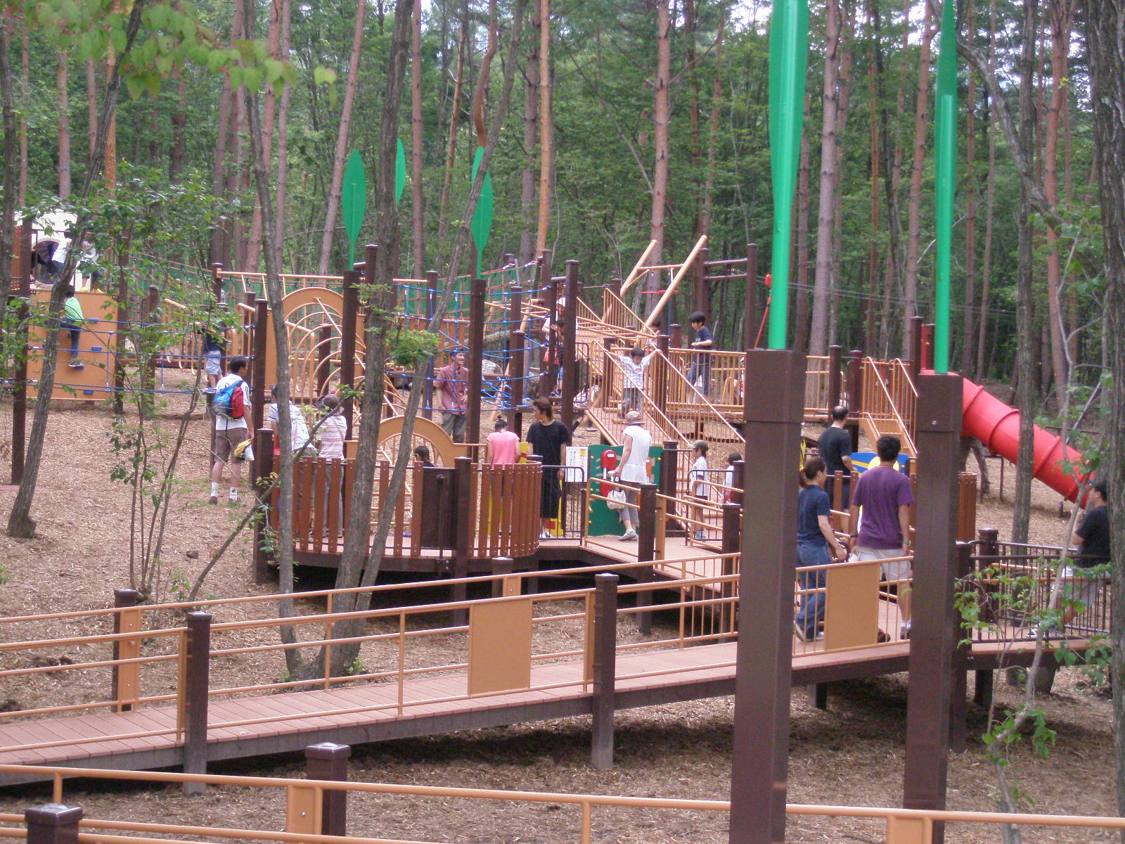 あづみの公園 アスレチック編 白馬 Ciel日記