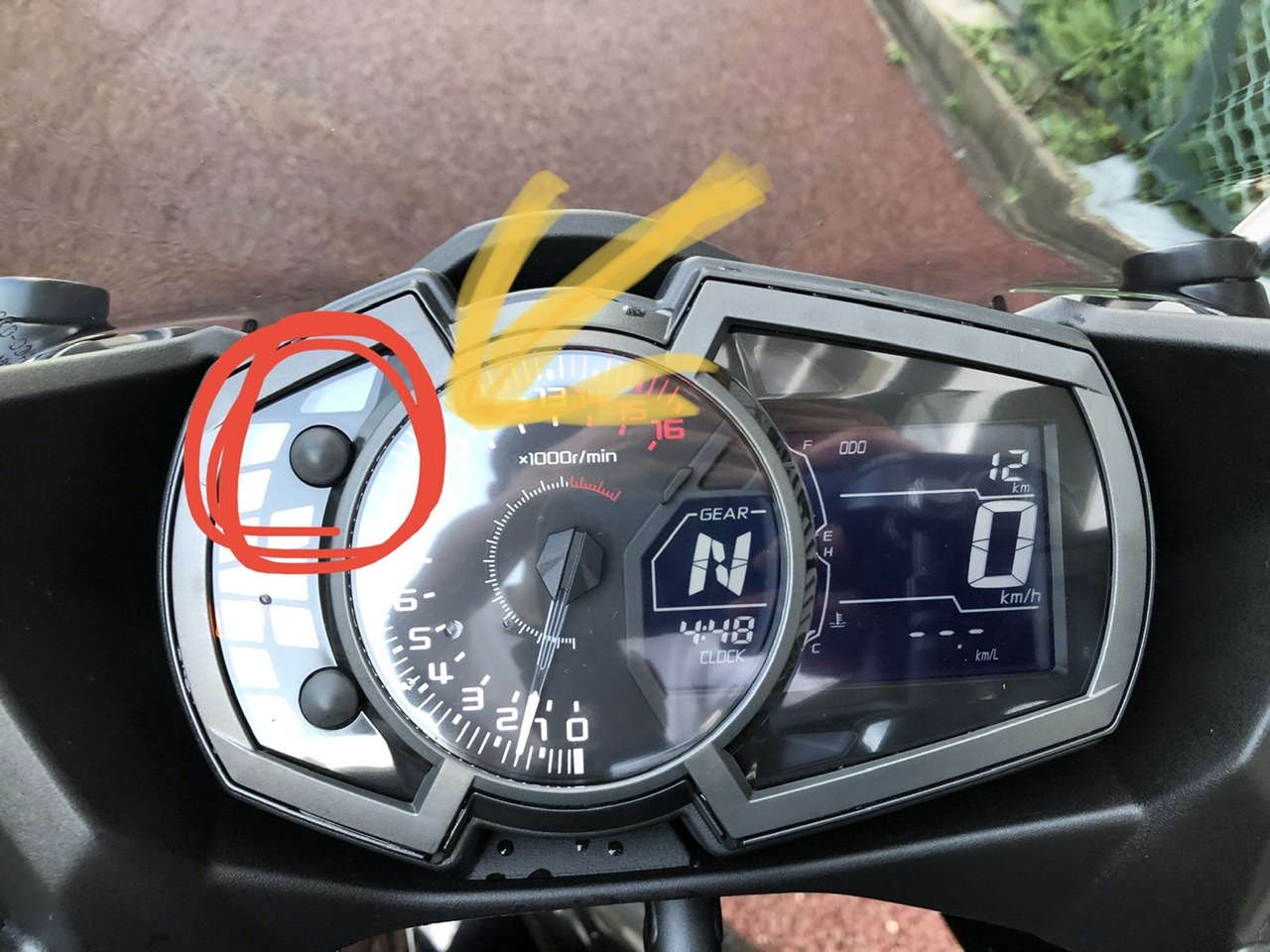 NINJA250R ELメーター　250cc　ニンジャ　KAWASAKI NINJA250R ELメーター 250cc ニンジャ KAWASAKI 88-07 Kawasaki