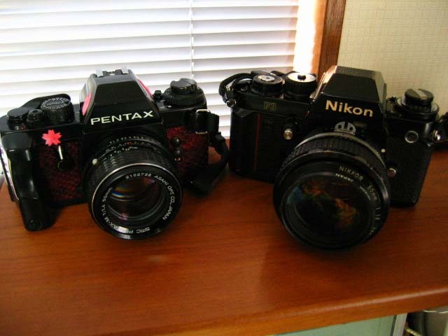 ニコンF3 VS ペンタックスLX。ライバル機比較 : カメラと ニコンF3 VS ペンタックスLX。ライバル機比較 : カメラと