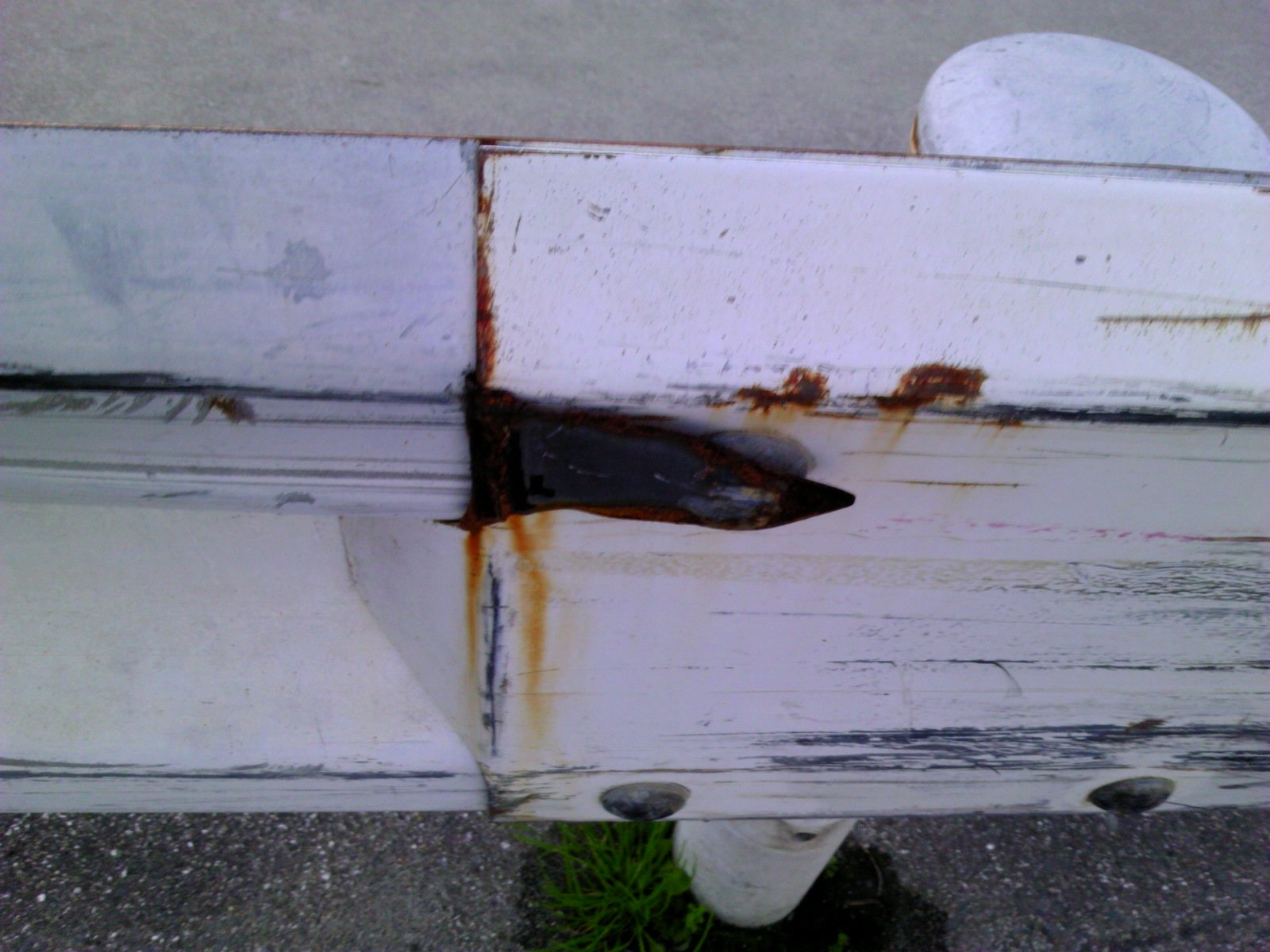 やっと実行できたこと ガードレールの金属片撤去 カメラと写真が大好きな毎日 バイク