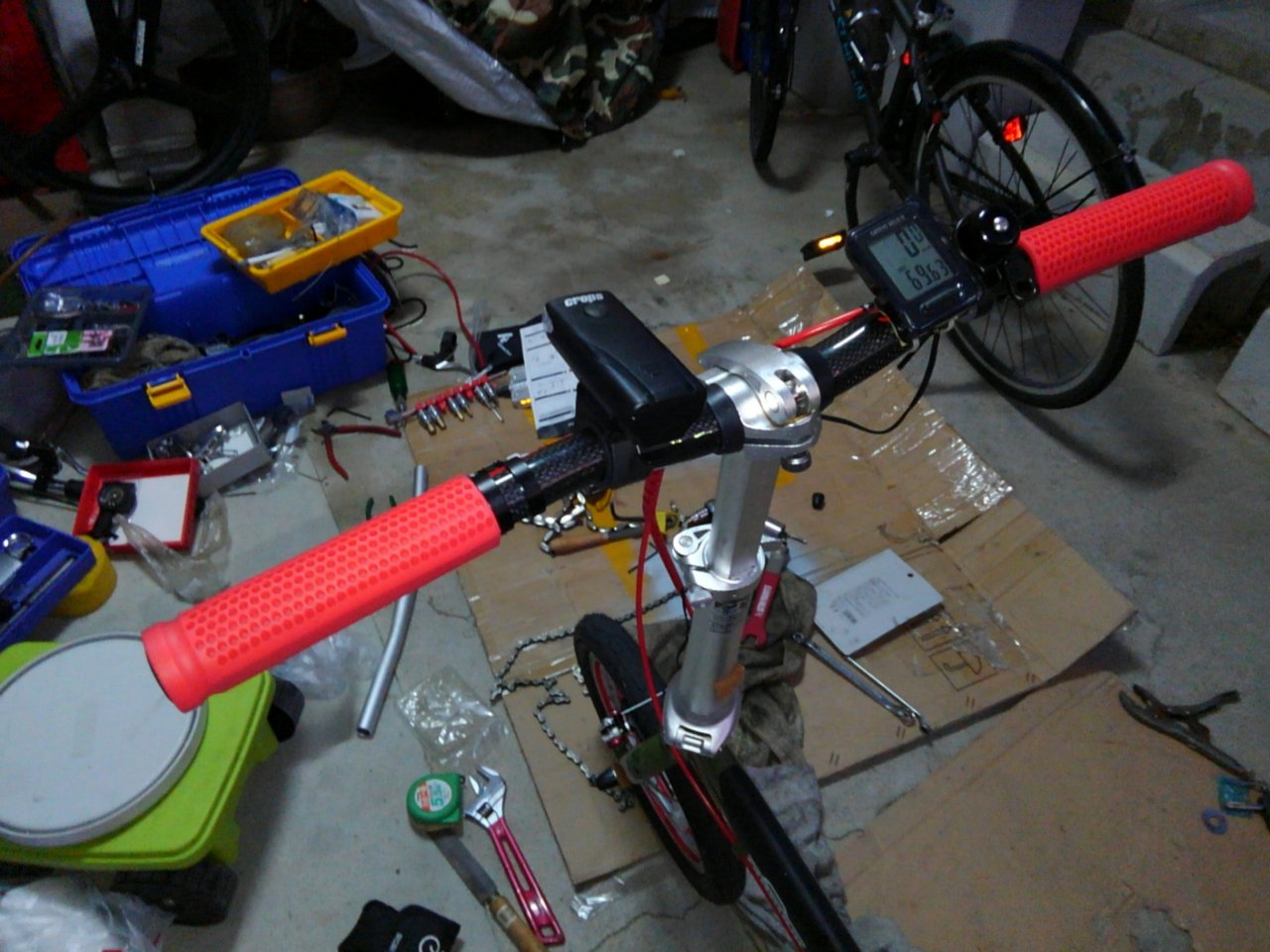 普通の自転車 ペダルを軽くする 改造