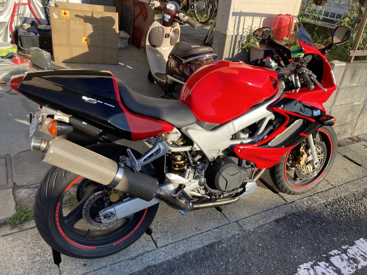 VTR1000F カウル交換 : カメラと写真が大好きな毎日 + バイク