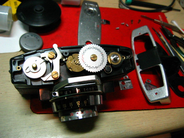 フジペット35（PET35）のレストアとRB用ズームレンズレストア