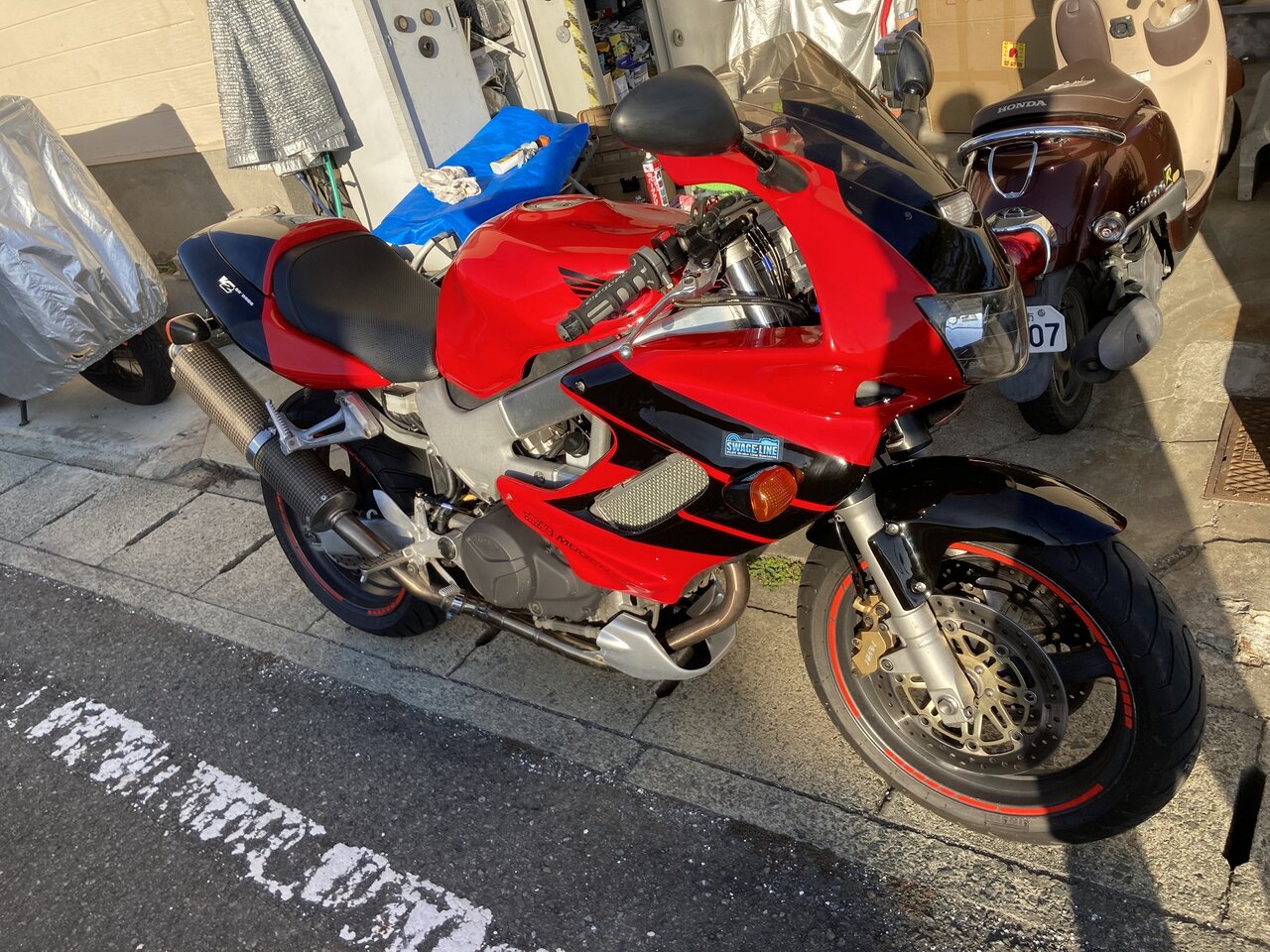 VTR1000F カウル交換 : カメラと写真が大好きな毎日 + バイク