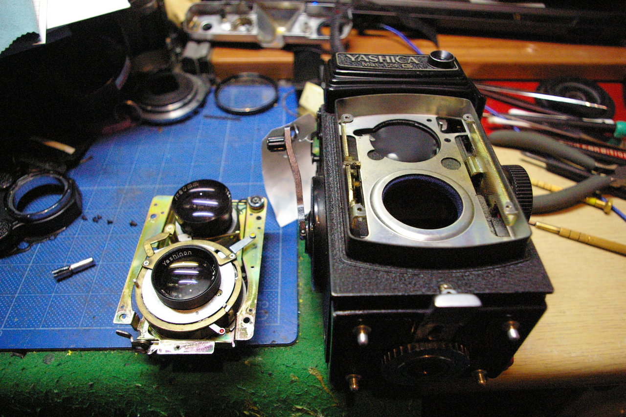 ヤシカマット124Gのレストア : カメラと写真が大好きな毎日 + バイク