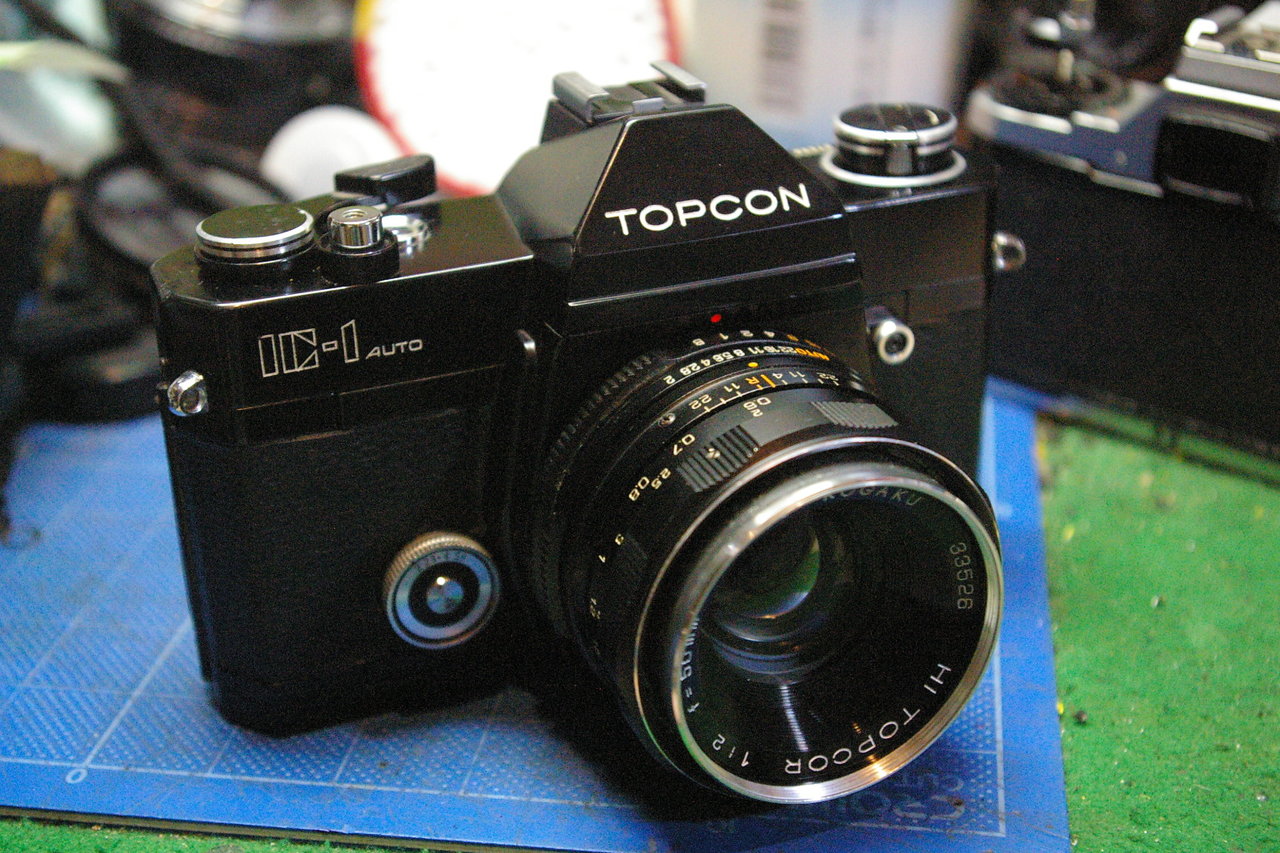トプコン IC-1オートのレストア : カメラと写真が大好きな毎日 + トプコン IC-1オートのレストア : カメラと写真が大好きな毎日 +
