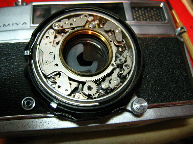 マミヤ35 オートデラックス のレストア : カメラと写真が大好きな