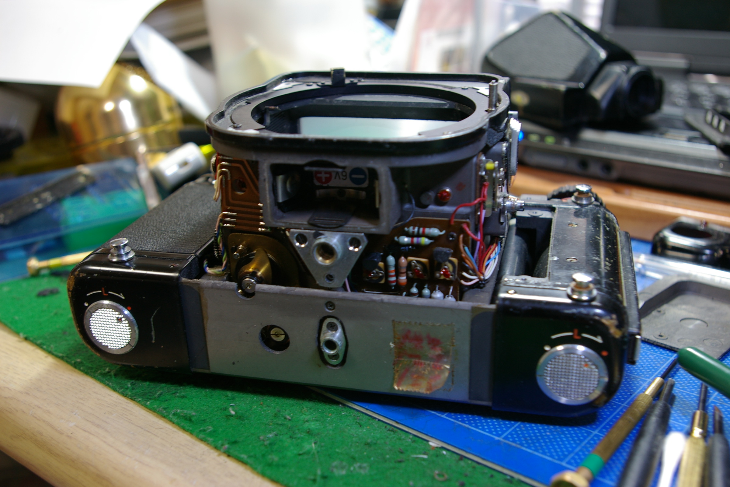 バケペン PENTAX6×7 レストア記録 : カメラと写真が大好きな毎日