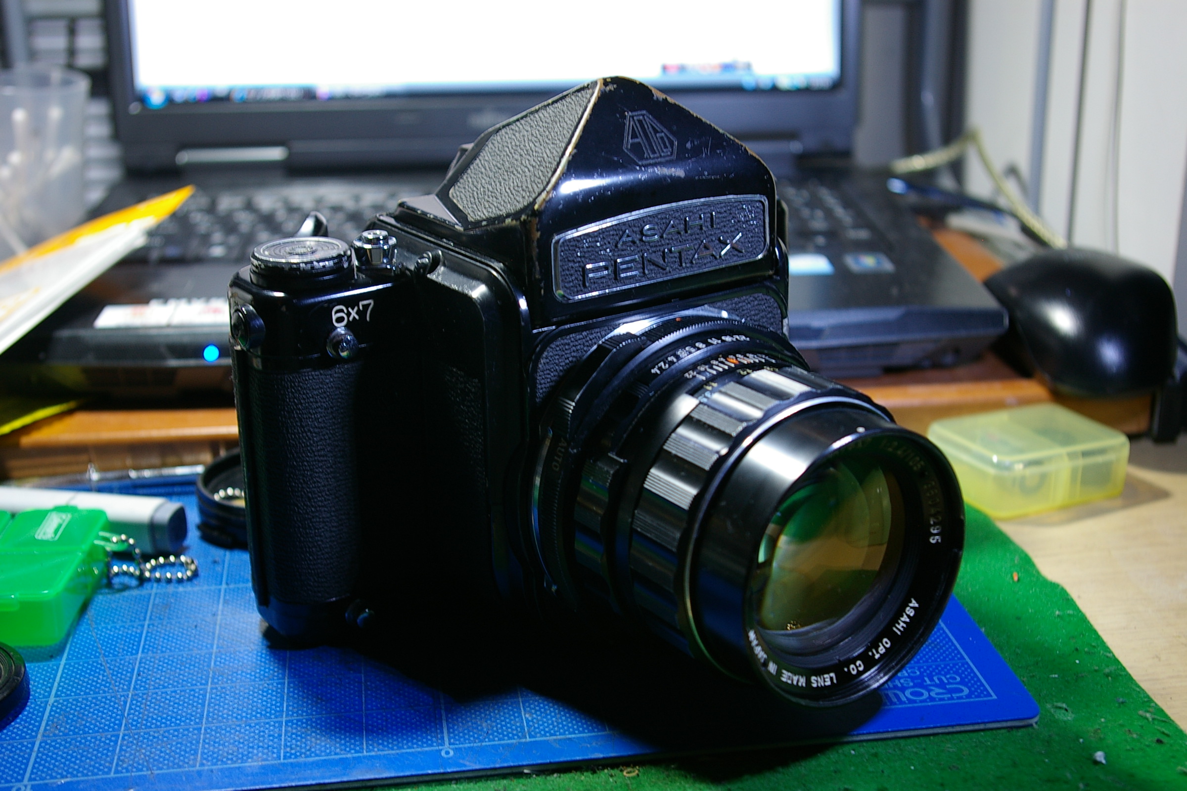 バケペン PENTAX6×7 レストア記録 : カメラと写真が大好きな毎日
