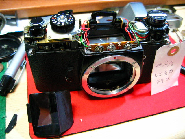 ローライフレックス SL35のレストア : カメラと写真が大好き ローライフレックス SL35のレストア : カメラと写真が大好き