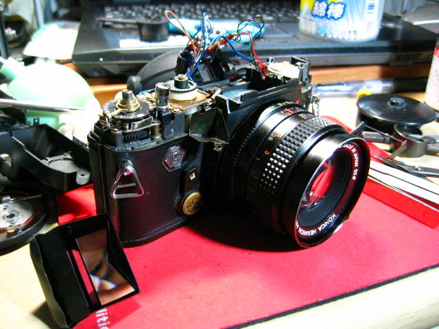 Konica Acom-1 一眼レフ　フィルムカメラ　作動品　レンズセット KONICA ACOM-1 | ヨアケマエカメラ