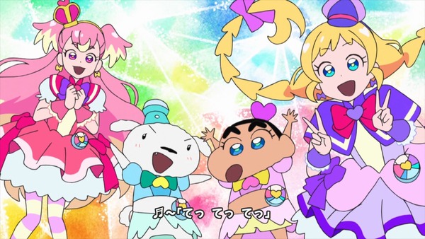 『わんだふるぷりきゅあ!』 かわいくて笑えるクレヨンしんちゃんとの神コラボ回!
