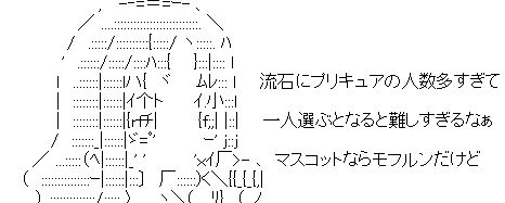 プリキュアで一番可愛い子を挙げた人が優勝選手権