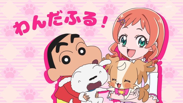 『わんだふるぷりきゅあ!』第16話…こむぎがしゃべれることがバレちゃった! しんちゃん登場のコラボ回!
