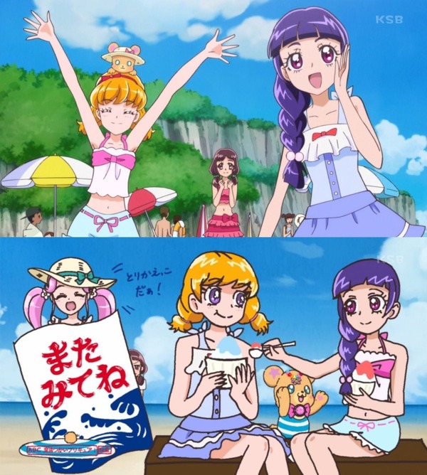 プリキュアの水着回からしか摂取できない栄養素がある