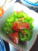 ゴーヤ納豆