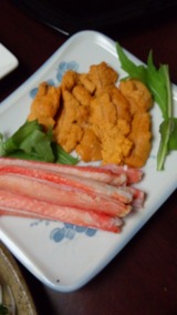 うに、かに